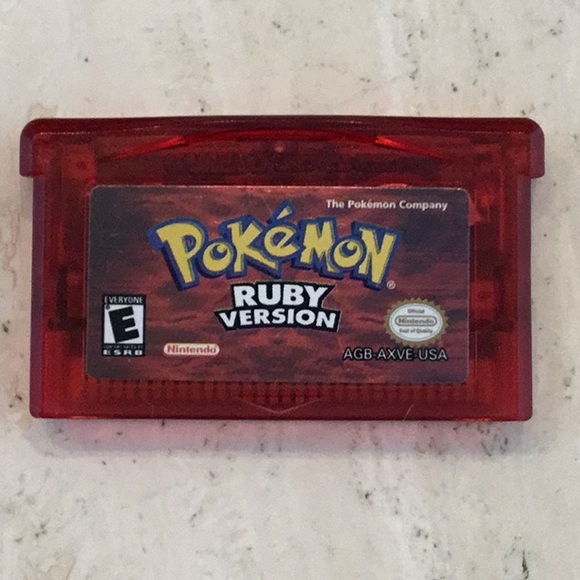 Pokemon Ruby Version Nintendo Gameboy Advance Game Authentic Game Boy GBA - Picture 12 of 14